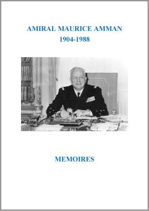 Couverture du livre "Mémoires de l'Amiral Maurice Amman"